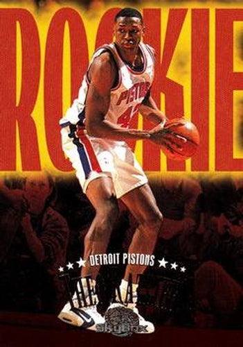 #226 Theo Ratliff - Detroit Pistons - 1995-96 SkyBox Premium Basketball