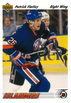#226 Patrick Flatley - New York Islanders - 1991-92 Upper Deck Hockey