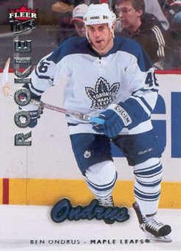 #226 Ben Ondrus - Toronto Maple Leafs - 2006-07 Ultra Hockey