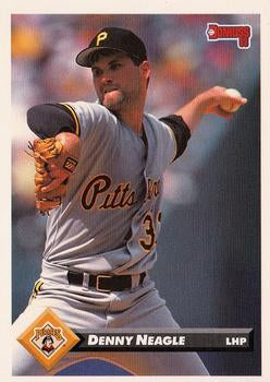 #226 Denny Neagle - Pittsburgh Pirates - 1993 Donruss Baseball