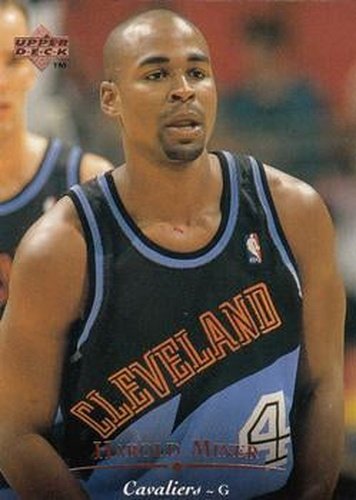 #226 Harold Miner - Cleveland Cavaliers - 1995-96 Upper Deck Basketball