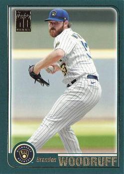 #226 Brandon Woodruff - Milwaukee Brewers - 2021 Topps Archives Baseball