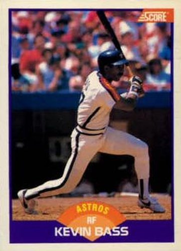 #226 Kevin Bass - Houston Astros - 1989 Score Baseball