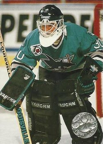 #226 Jeff Hackett - San Jose Sharks - 1991-92 Pro Set Platinum Hockey