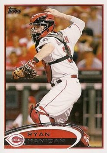 #226 Ryan Hanigan - Cincinnati Reds - 2012 Topps Baseball