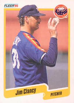 #226 Jim Clancy - Houston Astros - 1990 Fleer USA Baseball