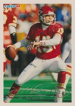 #226 Joe Montana - Kansas City Chiefs - 1994 Fleer Football