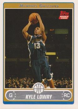 #226 Kyle Lowry - Memphis Grizzlies - 2006-07 Topps Basketball
