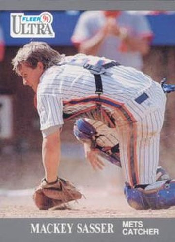 #226 Mackey Sasser - New York Mets - 1991 Ultra Baseball
