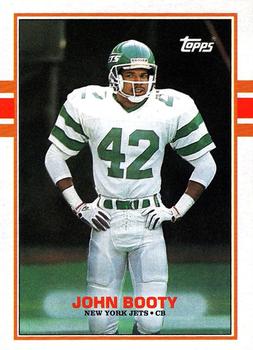 #226 John Booty - New York Jets - 1989 Topps Football