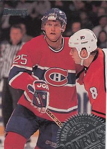 #226 Vincent Damphousse - Montreal Canadiens - 1994-95 Donruss Hockey