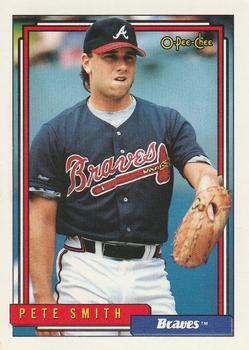 #226 Pete Smith - Atlanta Braves - 1992 O-Pee-Chee Baseball
