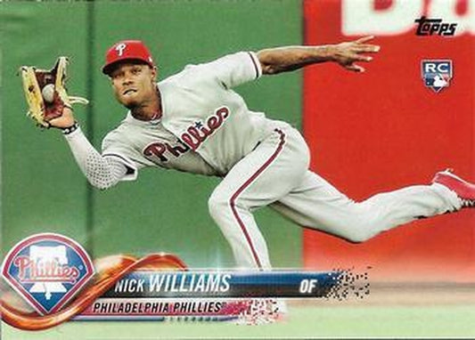 #226 Nick Williams - Philadelphia Phillies - 2018 Topps Baseball