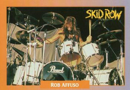 #227 Rob Affuso - 1991 Brockum Rock Cards
