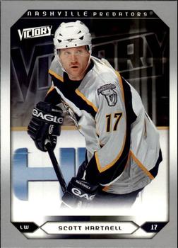 #227 Scott Hartnell - Nashville Predators - 2005-06 Upper Deck Victory Hockey