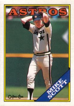 #227 Mike Scott - Houston Astros - 1988 O-Pee-Chee Baseball