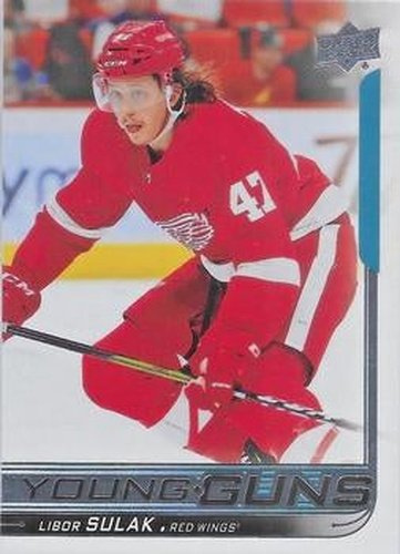 #227 Libor Sulak - Detroit Red Wings - 2018-19 Upper Deck Hockey