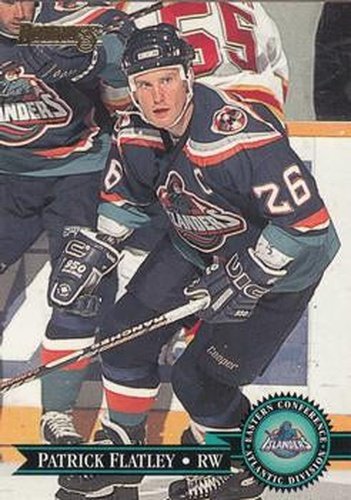 #227 Patrick Flatley - New York Islanders - 1995-96 Donruss Hockey