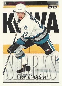 #227 Ulf Dahlen - San Jose Sharks - 1995-96 Topps Hockey