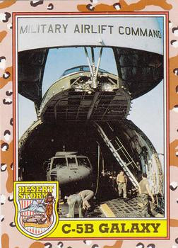 #227 C-5B Galaxy - 1991 Topps Desert Storm