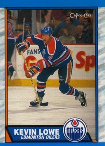 #227 Kevin Lowe - Edmonton Oilers - 1989-90 O-Pee-Chee Hockey