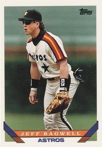 #227 Jeff Bagwell - Houston Astros - 1993 Topps Baseball