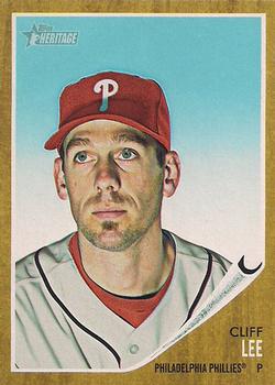 #227 Cliff Lee - Philadelphia Phillies - 2011 Topps Heritage Baseball