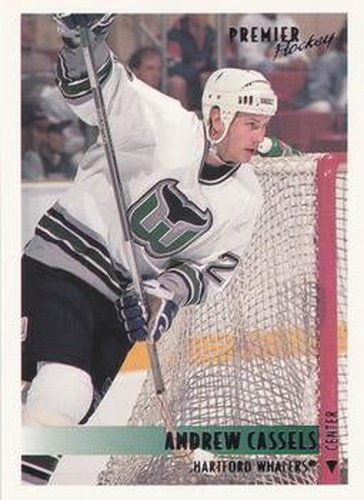 #227 Andrew Cassels - Hartford Whalers - 1994-95 O-Pee-Chee Premier Hockey