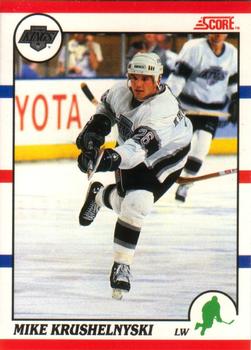#227 Mike Krushelnyski - Los Angeles Kings - 1990-91 Score Canadian Hockey