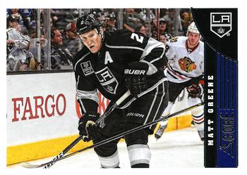 #227 Matt Greene - Los Angeles Kings - 2013-14 Score Hockey