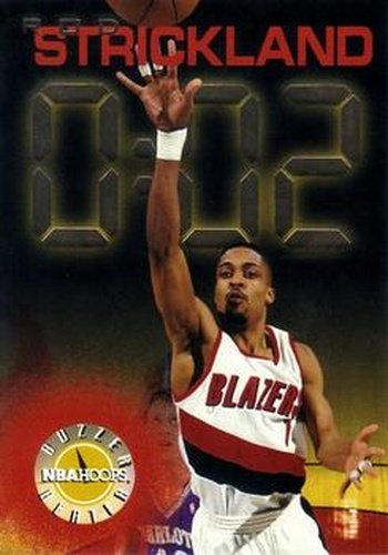#227 Rod Strickland - Portland Trail Blazers - 1995-96 Hoops Basketball