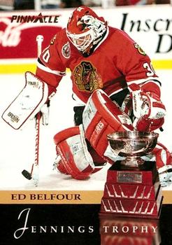 #227 Ed Belfour - Chicago Blackhawks - 1993-94 Pinnacle Hockey