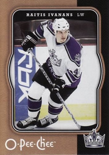 #227 Raitis Ivanans - Los Angeles Kings - 2007-08 O-Pee-Chee Hockey