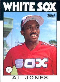 #227 Al Jones - Chicago White Sox - 1986 Topps Baseball