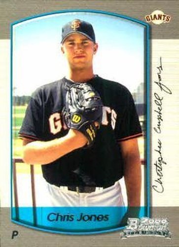 #227 Chris Jones - San Francisco Giants - 2000 Bowman Baseball