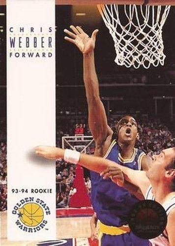 #227 Chris Webber - Golden State Warriors - 1993-94 SkyBox Premium Basketball