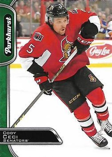 #227 Cody Ceci - Ottawa Senators - 2016-17 Parkhurst Hockey