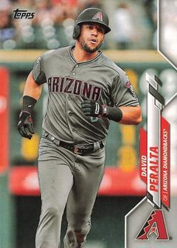 #227 David Peralta - Arizona Diamondbacks - 2020 Topps Baseball