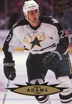 #227 Greg Adams - Dallas Stars - 1995-96 Ultra Hockey