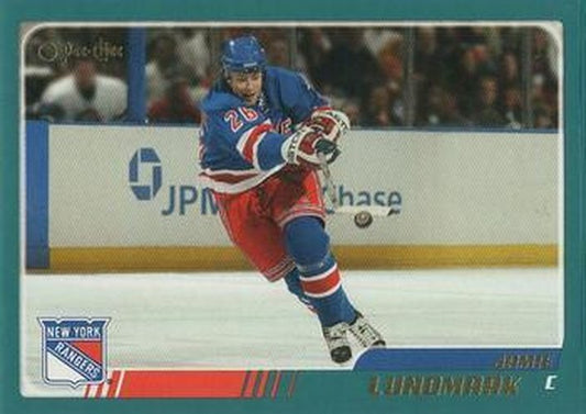 #227 Jamie Lundmark - New York Rangers - 2003-04 O-Pee-Chee Hockey