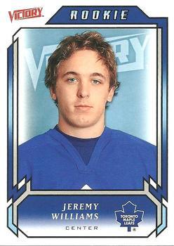 #227 Jeremy Williams - Toronto Maple Leafs - 2006-07 Upper Deck Victory Hockey