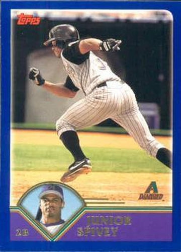 #227 Junior Spivey - Arizona Diamondbacks - 2003 Topps Baseball