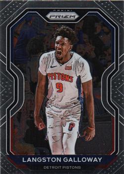 #227 Langston Galloway - Detroit Pistons - 2020-21 Panini Prizm Basketball