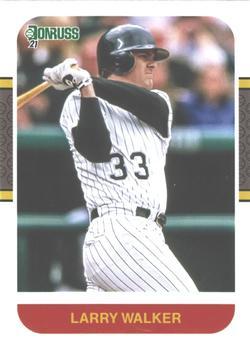#227 Larry Walker - Colorado Rockies - 2021 Donruss Baseball