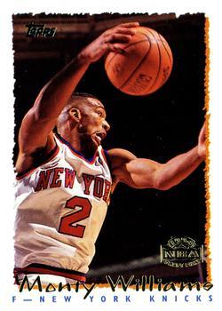 #227 Monty Williams - New York Knicks - 1994-95 Topps Basketball