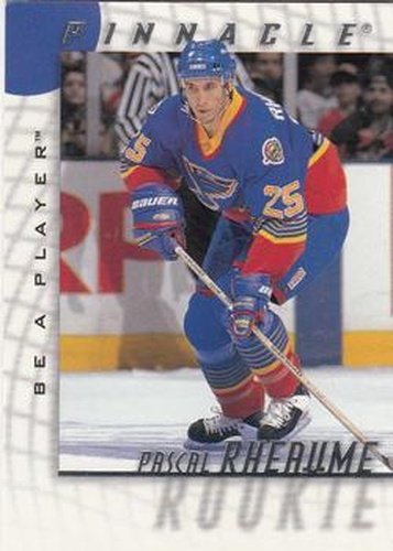 #227 Pascal Rheaume - St. Louis Blues - 1997-98 Pinnacle Be a Player Hockey