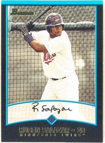 #227 Ruben Salazar - Minnesota Twins - 2001 Bowman Baseball