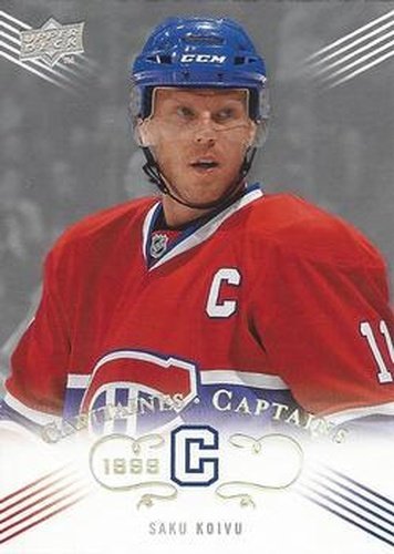 #227 Saku Koivu - Montreal Canadiens - 2008-09 Upper Deck Montreal Canadiens Centennial Hockey