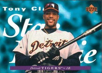 #227 Tony Clark - Detroit Tigers - 1995 Upper Deck Baseball