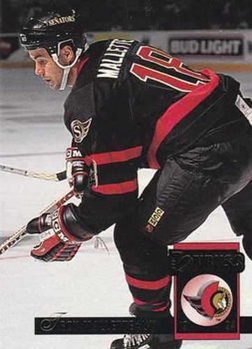 #227 Troy Mallette - Ottawa Senators - 1993-94 Donruss Hockey